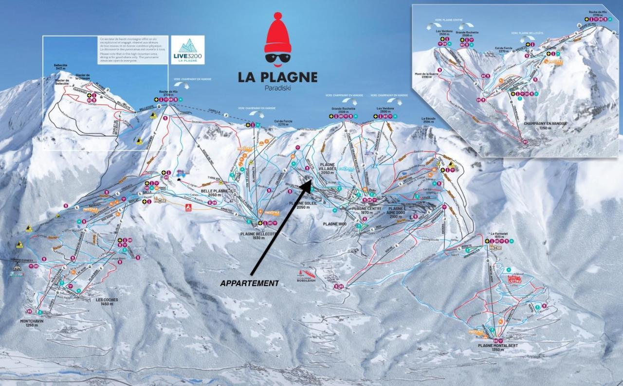 Plagne Villages La Plagne Kültér fotó